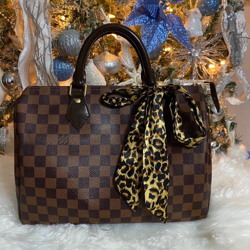 ❤️Louis Vuitton Damier Ebene Speedy 30